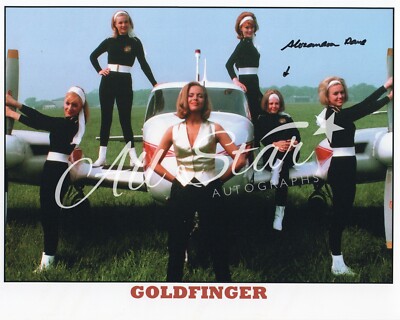 JAMES BOND - Alexandra Dane signiertes Foto GOLDFINGER AD-GOLDFINGER03
