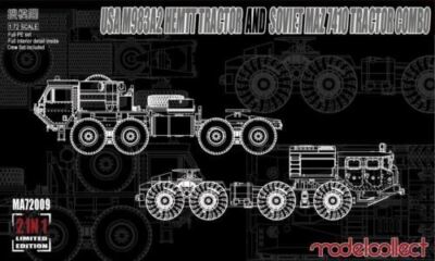 ModelCollect MCS-MA72009 M983A2 HEMTT Tractor Modellbausatz 1/72