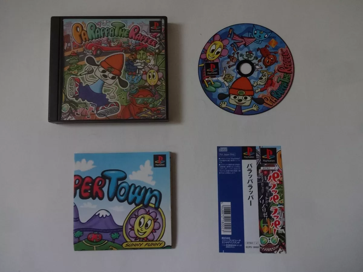 Parappa the Rapper PS1 PlayStation Complete NTSC-J Japan