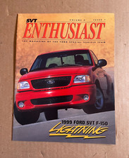 Vintage 1999 Ford SVT Enthusiast Special Vehicle Team Magazine V2 Issue 1 NOS