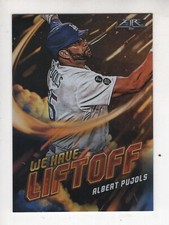 2021 Topps Fire #WHL-16 Albert Pujols We Have Liftoff