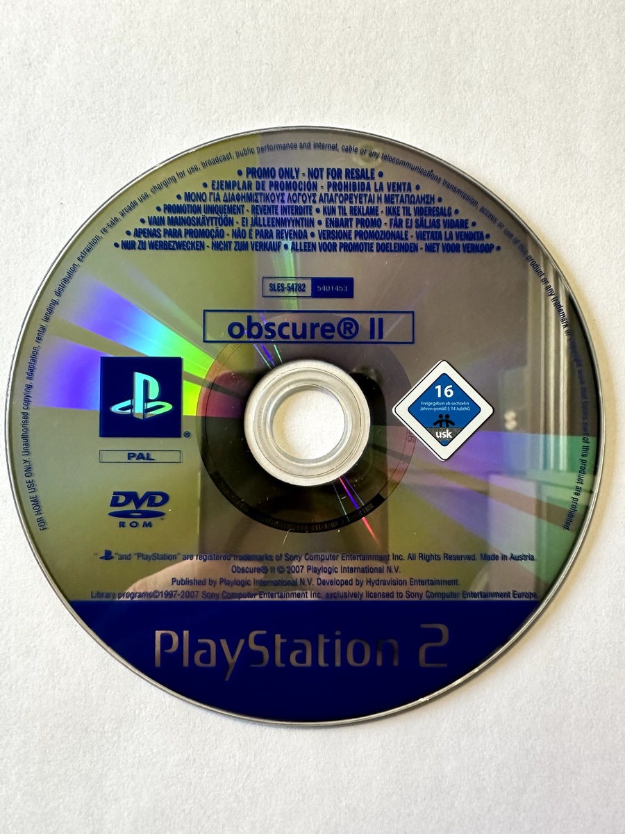 Obscure : Playstation 2 - Jeux vidéo