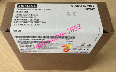 NEW Siemens communication processor 6GK7343-1CX10-0XE0 DHL or FedEx