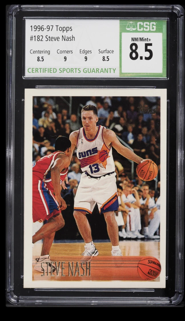 25+ Topps Chrome Steve Nash 1996-97 #182 for sale | Updated Oct 2026
