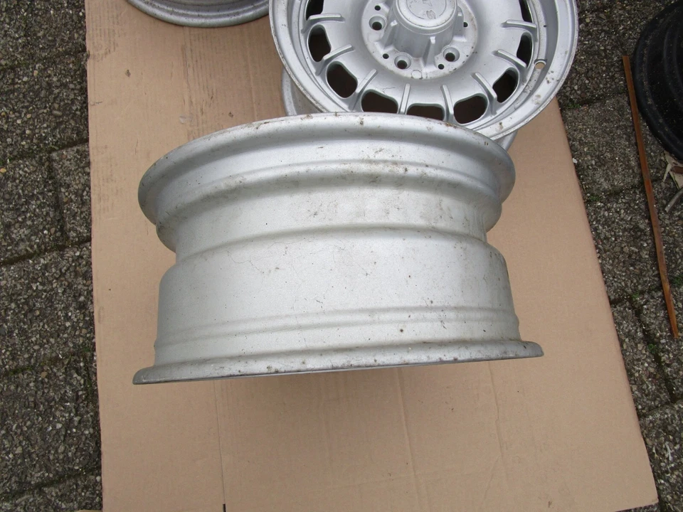 Mercedes R107 W108 W113 W116 W123 ATS Barockfelge Barock Alufelge 6x14" NEU 1x - Bild 4 von 4