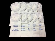 250 Proteam 10 QuartBackpack Vacuum Bags Fits Coachvac, Super Coachvac 100331