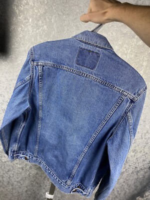 90s Vintage Levis Blue Denim Trucker Jacket 70503 04 Size M | eBay