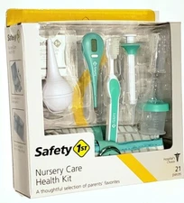 NURSERY CARE HEALTH KIT Safety 1ˢᵗ infant health includes baby Thermometer +more
