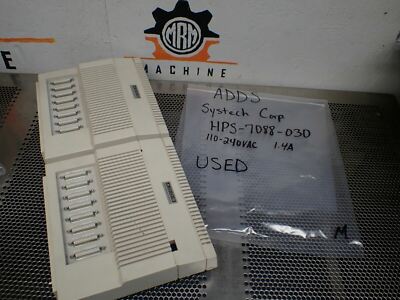 ADDS Systech Applied Digital Data Systems HPS-7088-030 110-240VAC 1.4A Used