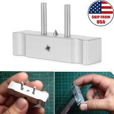 Self-Centering Scribe Scribing Tool Scriber Marking Center Line for Wood & Metal