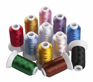 Sinbel-Polyester-Embroidery-Thread-12-Colors-550-Yards-Per-Spool-For-Brothe