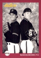 1991 Leaf STUDIO Base Stars Commons ⚾ YOU PICK YOUR FAVS ⚾ MLB BASEBALL CARDS