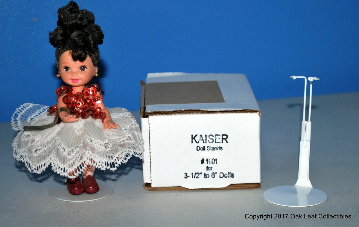 6 1001 Doll STANDS Kaiser Tiny White 3.5-6