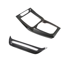 2pcs ABS Carbon Fiber interior Trim Cover Set Fits BMW X3 G01 X4 G02 2022-2024