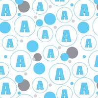 Gift Wrap Wrapping Paper Pattern Letter Initial Baby Boy Block Font Blue Shower Gift Wrap Wrapping Paper Pattern Letter Initial Baby Boy Block Font Blue Shower