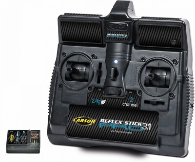 CARSON CAR/SHIP REFLEX STICK PRO 3.1 2 CHANNEL REMOTE CONTROL ART 500500084