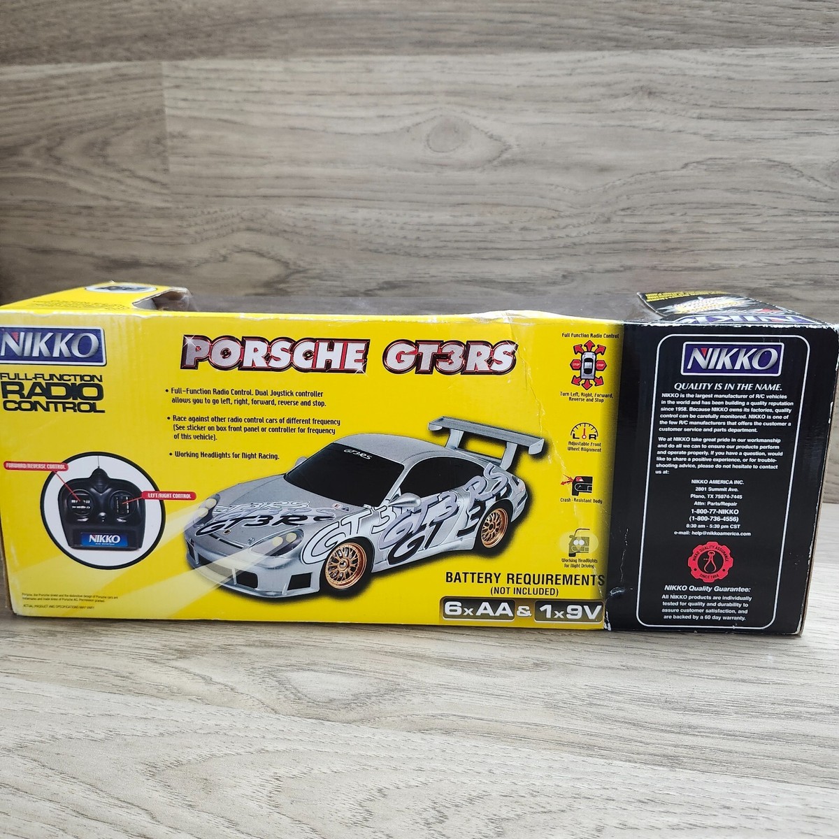 Nikko Porsche 911 GT3RS RC Electric Toy Car, 1:16 Scale new | eBay