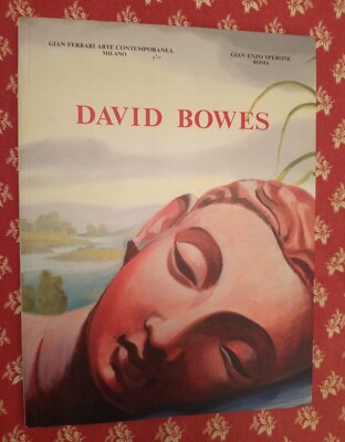  LIBRO DAVID BOWES ARTISTA GALLERIA E. SPERONE ROMA GIAN FERRARI MILANO ARTE  