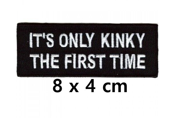 Kinky Rocker Biker Iron-On Sew Applique Patch Badge