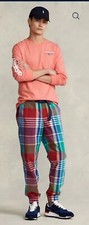 Polo Sport Plaid Hiking Pant Ralph Lauren Color: Madras sz. Large Men