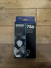 EXPIERD BRAND NEW GENUINE EPSON 786 BLACK INK CARTRIDGE - EXPIRED