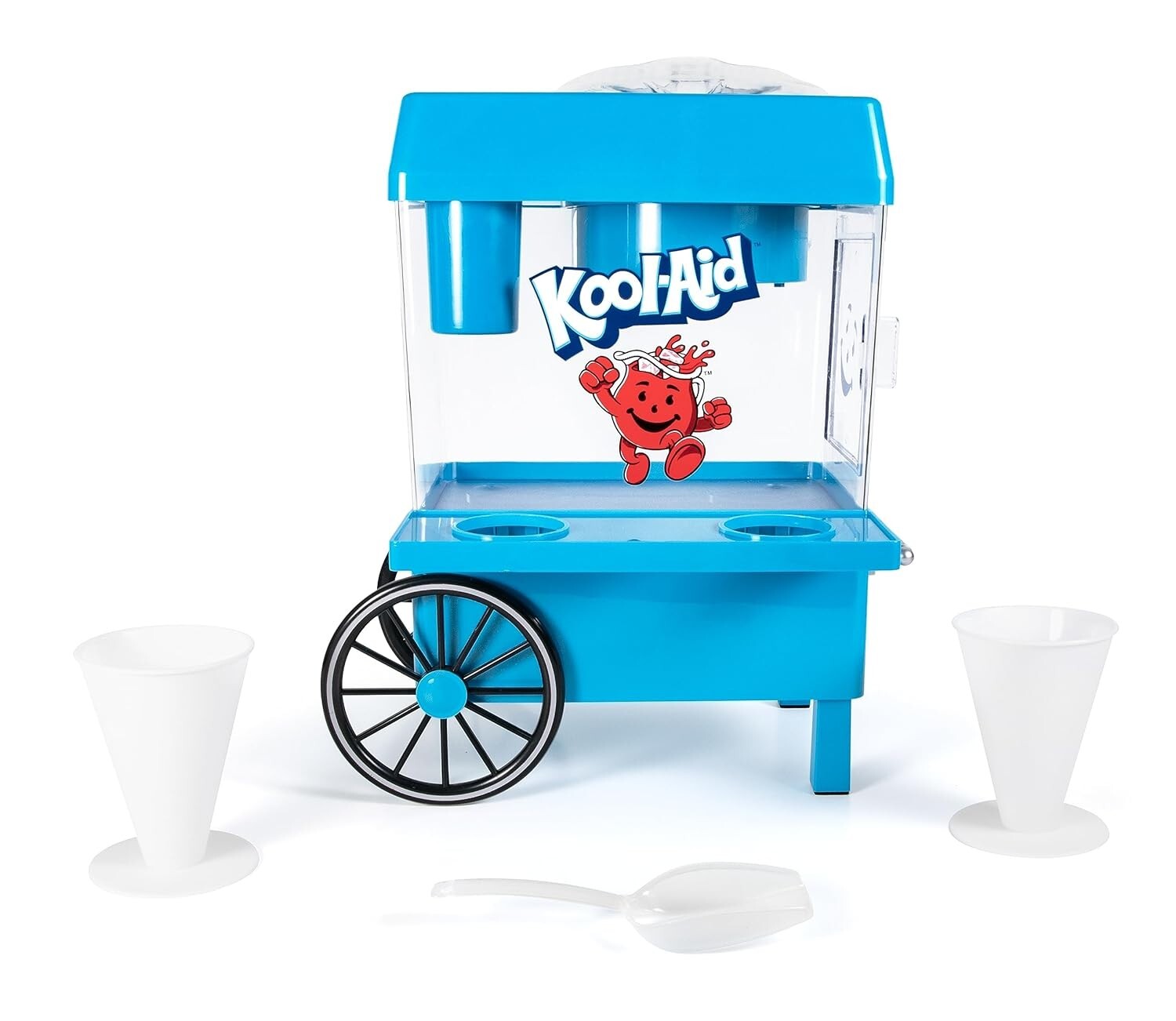 Kool-Aid Retro Shaved Ice Maker with Safety Switch - 2 Reusable Cups Included