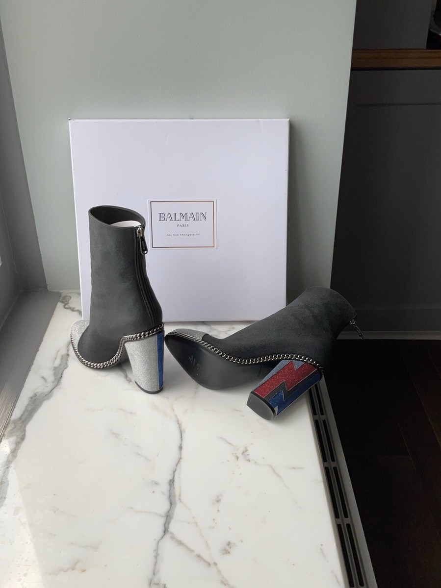 Balmain Made in Italy Black and Silver Woman display picture 3