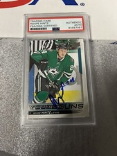 2018-19 Upper Deck - Young Guns #202 Roope Hintz (RC) Autographed PSA/DNA