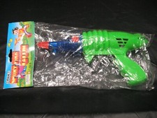Vintage WEIHUA Spurt Fire Space Gun Friction Powered Sound  Sparking Gun NEW 