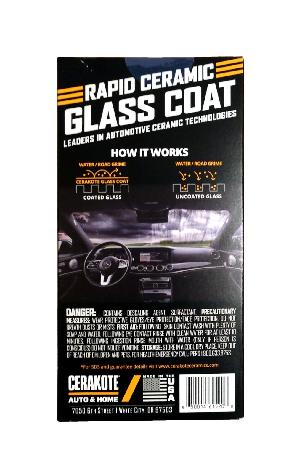 CERAKOTE Rapid Ceramic Glass Coat Windshield Kit Professional Ceramic Coating eBay