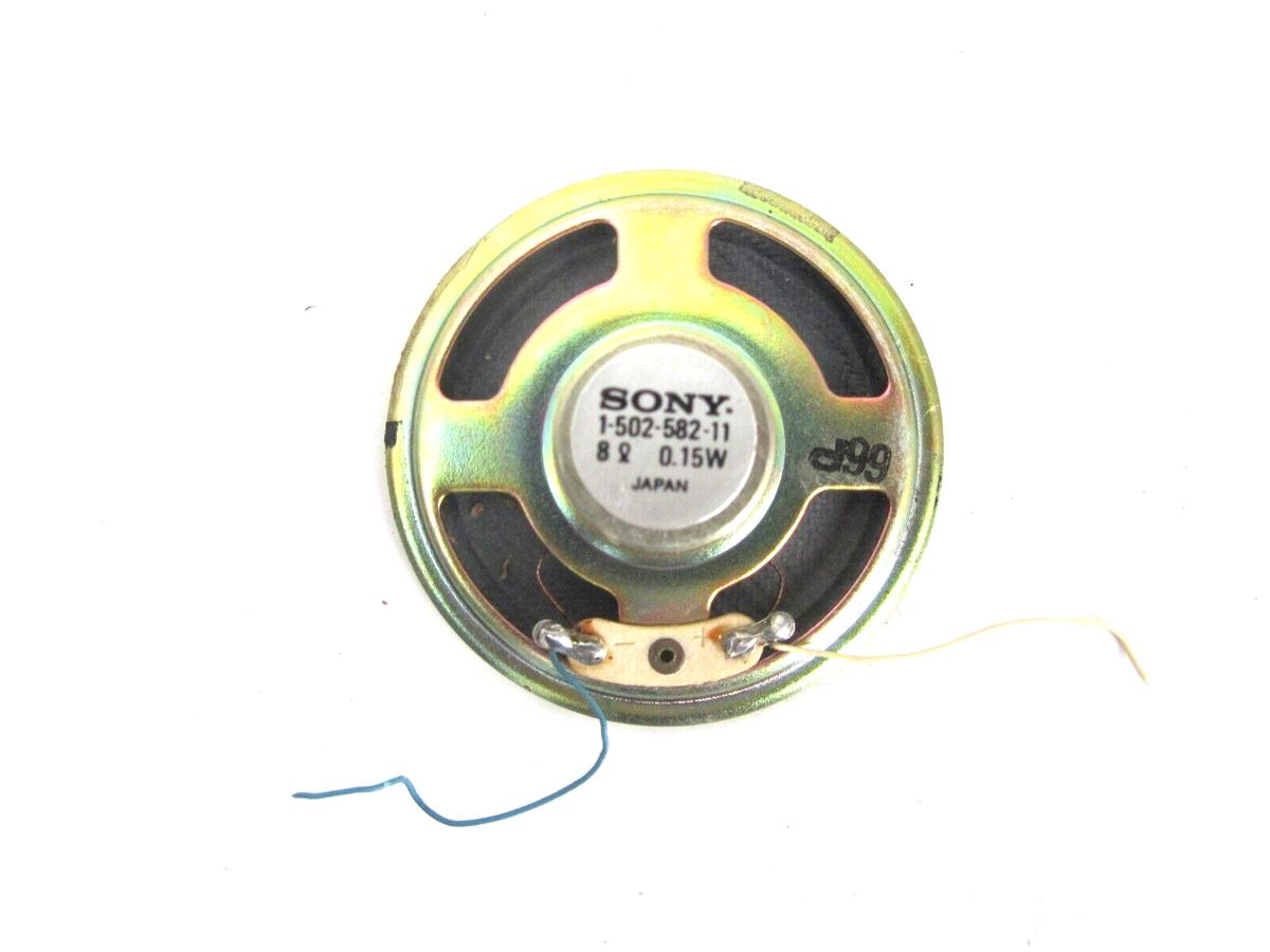 SONY TC-150/BT-50 Cassette Corder Speaker 8Ohm 1-502-582-11 | eBay