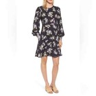 Anthropologie Velvet by Graham & Spencer Winola Dress Floral Challis XS NWT $196