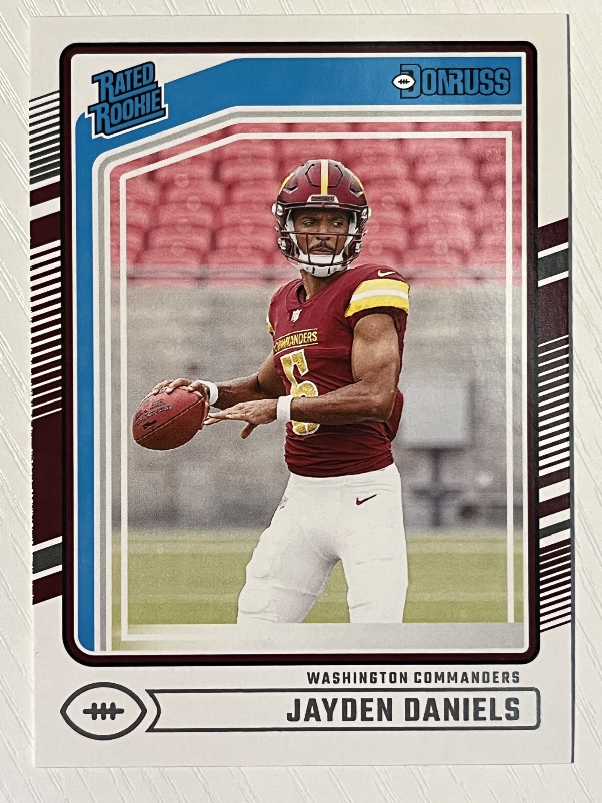 Jayden Daniels 2024 Donruss RC #389 Washington Commanders