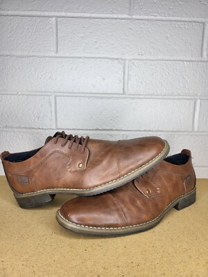 sonoma brown dress shoes Donte Mens Size 12 Med English Tan Lace-Up Size:OS | Saddle Brown