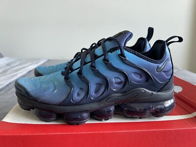 Nike Air Vapormax Plus Obsidian Navy Blue Black Mens Size 9 924453