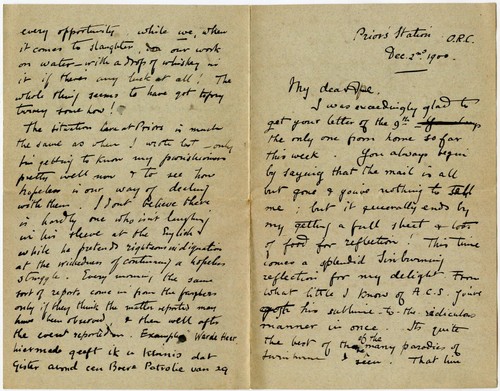 BOER WAR 1900 LETTER PRIORS STATION ORC SPRINGFONTEIN Local Conditions Opinion - Picture 4 of 7