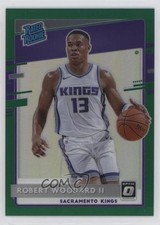 2020-21 Panini Donruss Optic Rated Rookie Green Prizm 1/5 Robert Woodard II 0sn6