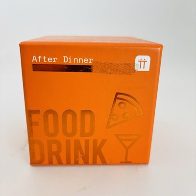 Food & Drink Trivia Game - Talking Tables.  Complete. Nice Condition.
