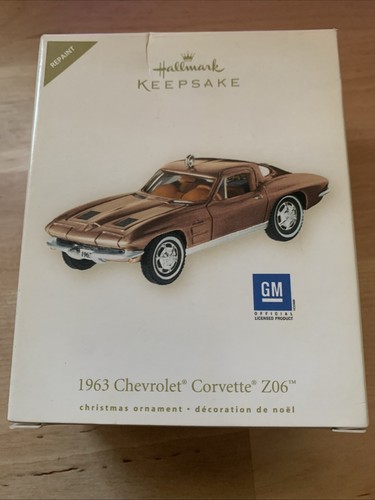Hallmark Keepsake "1963 Chevrolet Corvette Z06" Ornament GM NEW