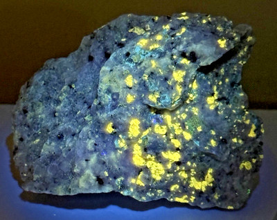 BRIGHT Norbergite & Diopside on Franklin Marble - Franklin, NJ | eBay