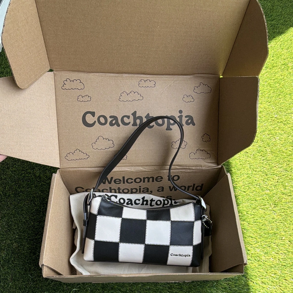 Coach Checkered Bags & Handbags for Women for sale - eBay