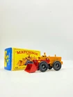 Matchbox Lesney 43b Aveling Barford Tractor Shovel Red Shovel