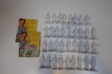 35 Vintage Louis Marx American Presidents Miniature Plastic Figure Lot Set Toy