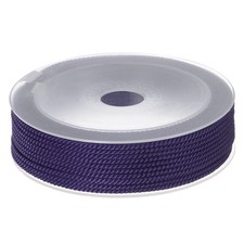 Twisted Nylon Twine Thread 2mm 13M/43 Feet Braided Nylon String, Dark Purple