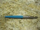 VINTAGE TURQUOISE PARKER PEN 45 FOUNTAIN PEN — photo 1