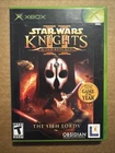 Star Wars Knights of the Old Republic II 2 Sith Lords (Xbox, 2004) CIB w/ Reg