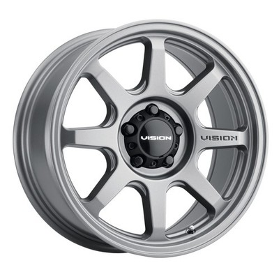 Vision Off-Road Flow 351 17x8 6x5.5/6x139.7 -10mm Satin Grey Wheel