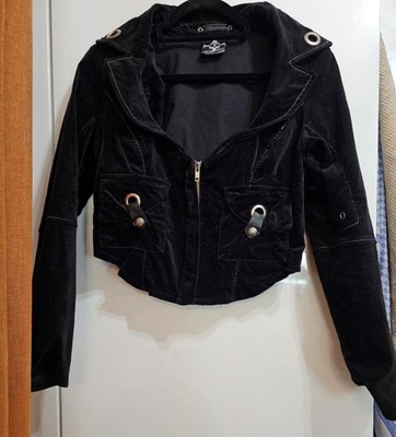 Lip Service Vicious F**k'n Velvet III jacket M goth