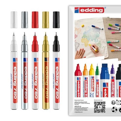 Edding 780 Paint Marker Pen Bullet Tip 0.8mm - Waterproof