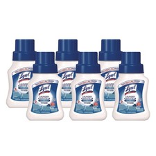 LYSOL Brand 56374CT 21 oz Bottle Laundry Sanitizer - Crisp Linen Scent 6/CT New